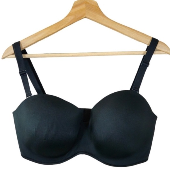 NWT Lane Bryant Cacique Smooth Boost Strapless Multiway Covertible 44DD Bra - Picture 1 of 7